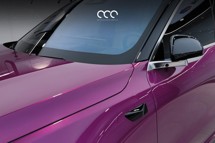 MC Films Berry Purple Car Wrap Vinyl