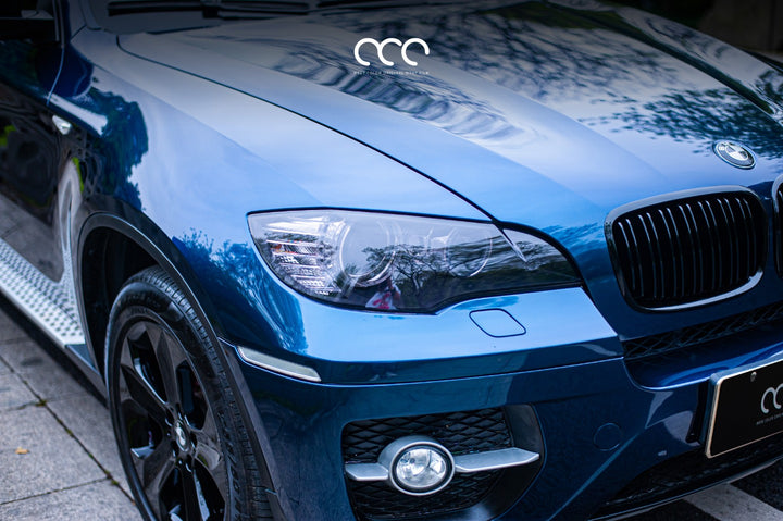 MC Films Midnight Blue Car Wrap BMW X6